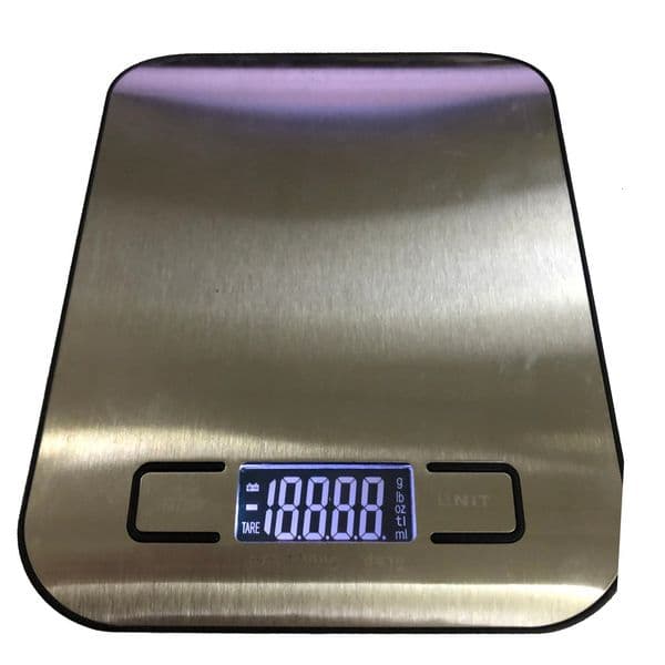 Luxury Designer Decor Kitchen Bathroom Digital Weighing Scales Mini Pocket Portable 5Kg 10Kg/0.1G LCD Display Measuring Tools Baking Scale W 6