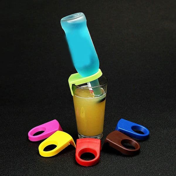 5Pcs Beer Snap Bar Drinking Clips Bottle Holder Wine Cocktail Buckle Kitchen Tools Accessories 260415