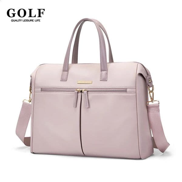 GOLF Womens Business Bags Briefcases Laptop 15 Inch Bag Handbag Lady Casual College Shoulder for Women Trend 2024 260415