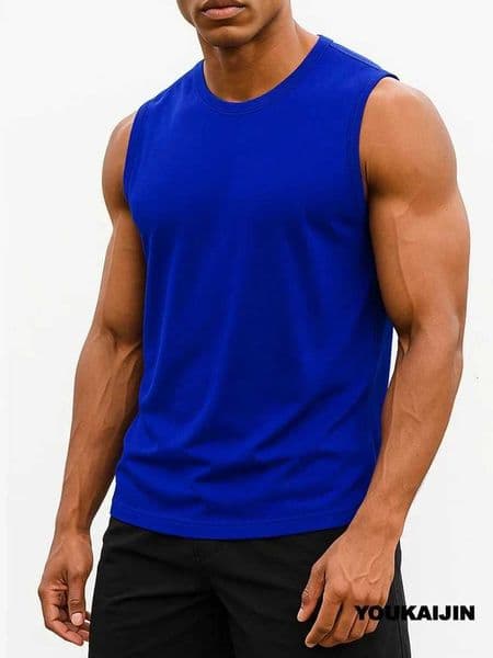 Mens Gym Tank Top Men Fitness Sleeveless Shirt Male Slim Mesh Breathable Fitness Sports Vest Undershirt Gyms Running Vest MenT260416