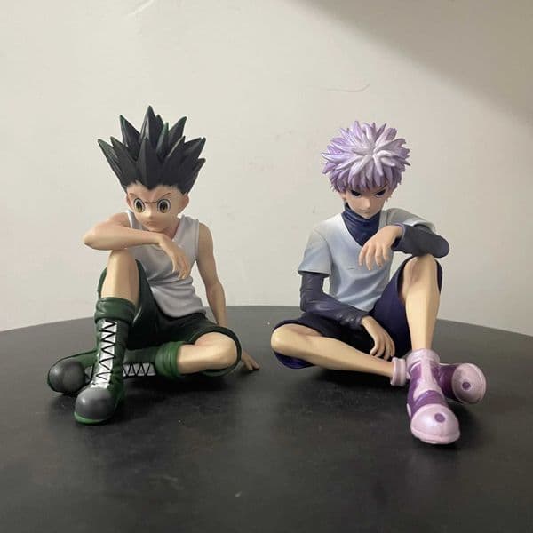 HUNTERHUNTER Character Killua Zoldyck Gon Freecss Figure Model Toys 10cm Gaoxingqus_toy5BYS