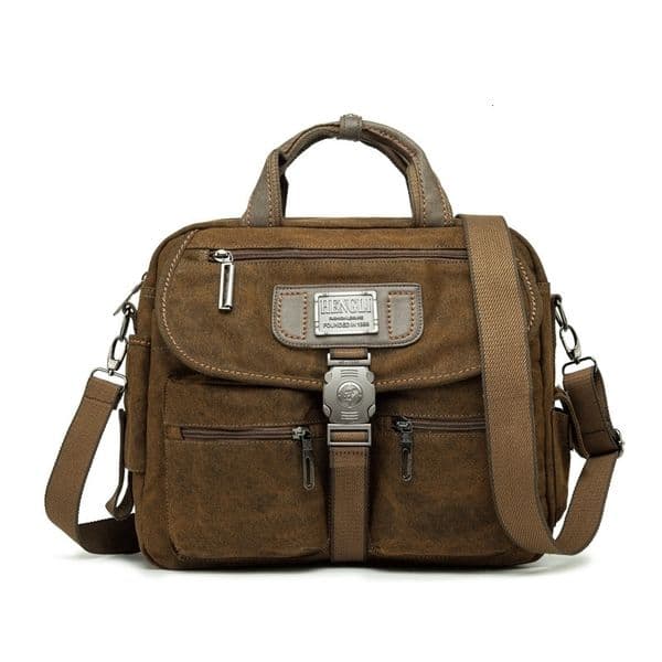 Retro Canvas Messenger Bags Multifunction Men Shoulder Briefcase Leisure Travel Handbag Toolkit Vintage Package mallet y260415