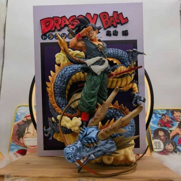 Amime Dragon Ball Z Gk 3d Comic Books Son Goku Riding Shenron Figurine Pvc Action Figure Model Statue Collection ChildrenS Toy GaoxingqustoyJDVO Y260522