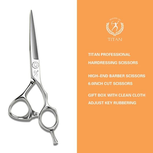 titan professional barber scissors 575inch vg10 steel hair cutting scissors hairdressing tool 260415