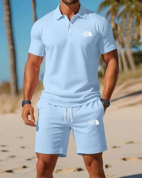 Designer Tracksuit Suits Clothing Men Sportswear Fitness Short Sets Tshirts Men's Casual Beach Lightweight Shirt Shorts Set