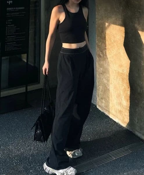 Designer Sweatpants Yoga Pants Woman Sport Suit Full Length High-Waist Loose Casual Straight-Leg Trousers Capris City Jogger Wear Pockets yoga shorts
