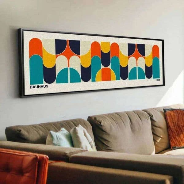 Unframed Colorful Abstract Poster, No Framed Wall Decor, Bauhaus Home Decor Canvas Art Prints 26H0416