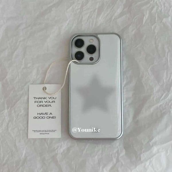 Korean Ins Halation Star Gradient Phone Case For iPhone 17 13 12 11 Pro Max 14 15 16 17Air Plus Sweet Y2K Girl Cover 26Y0416