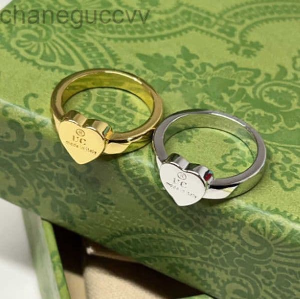 Silver Ring Designer 925 Love Ring High Quality Titanium Steel Heart Rings For Couples Wedding Rings For Men And Women Wdding Jwlry Lady Party Gift Size 6 7 8 9