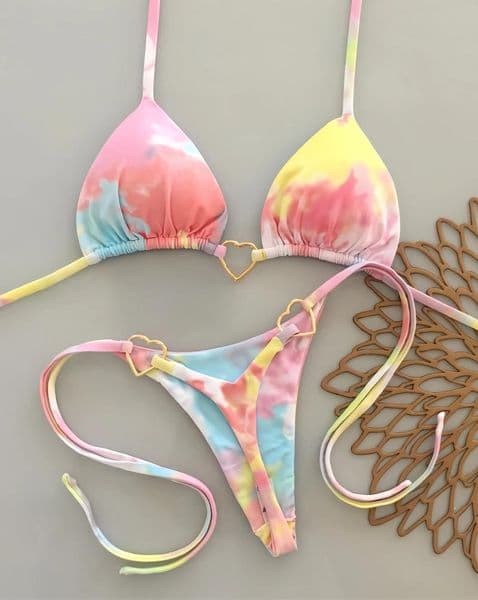 Women's Swimwear 2026 Micro Bikinis Push Up Women Swimsuits Sexy Brazilian Bikini Set Thong Biquini Print Swimsuit Summer Beachwear
