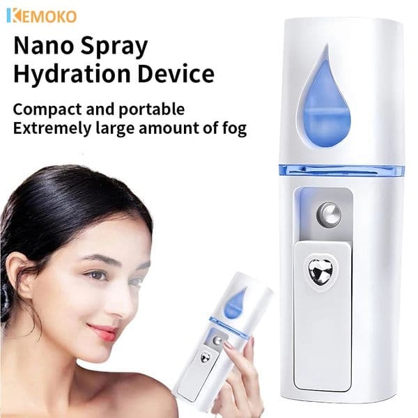 Facial Nano Mist Sprayer Mini Portable Steamer Rechargeable Handy Face Humidifier izing Skin Care Machine 260416