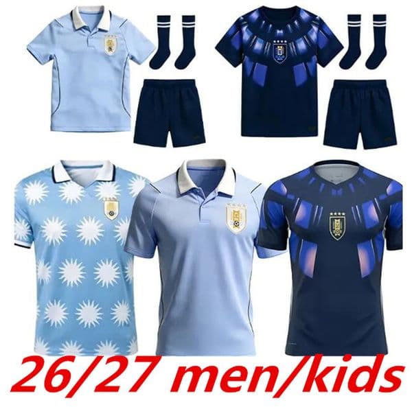 S-4XL Uruguay jersey 2026 world cup Soccer Jerseys 26 27 L.SUAREZ E.CAVANI N.DE LA CRUZ National Team Football Shirts kids kits G.DE ARRASCAETA F.VALVERDE R.ARAUJO 999