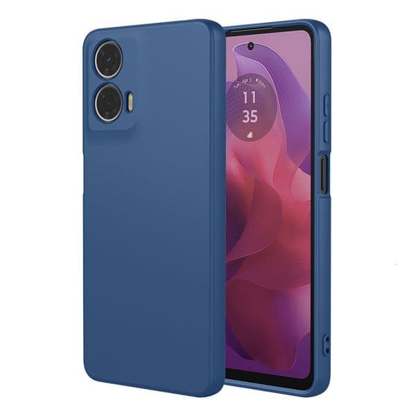 Suitable for G77, G67, G17, skin-feel liquid silicone G86 phone case, Moto G75/G55/G35