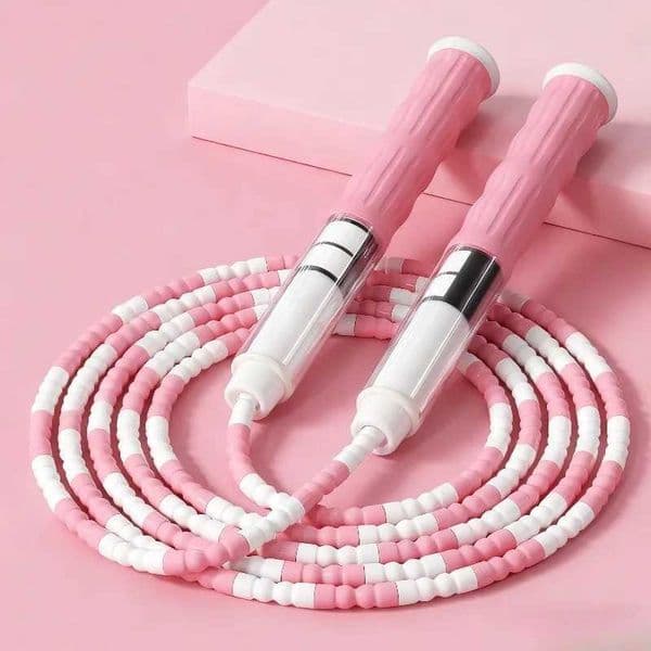 Bamboo Jump Rope for Children Adjustable Sports Steel Wire Rope Test Recommended Physical Exercise for Weight Loss Z260416
