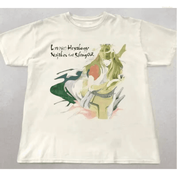 Women's T Shirts Nujabes Luv Sic T-shirt Hip Hop Graphic Tee Japanese Tees Hexalogy Lover Gift