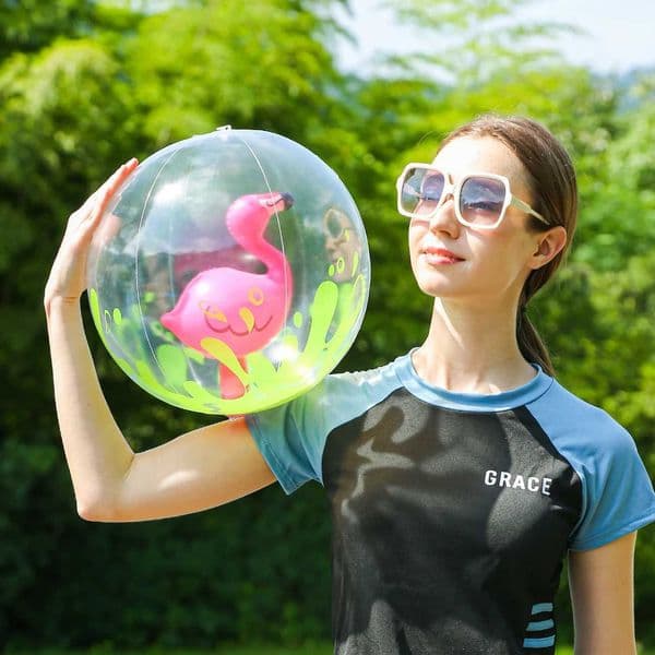 1PC Beach Balls Transparent Inflatable Pool Supplies Water Par Decorations Underwater Par Supplies and Gifts Z260417