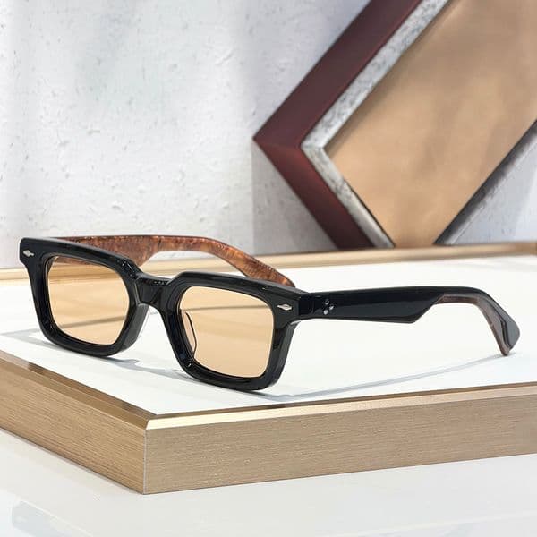 Designer Luxury Sunglasses Handmade Fashion Square Sunglasses CASABLANCA Mens and Womens Anti Radiation Sunglasses UV400 Box Set