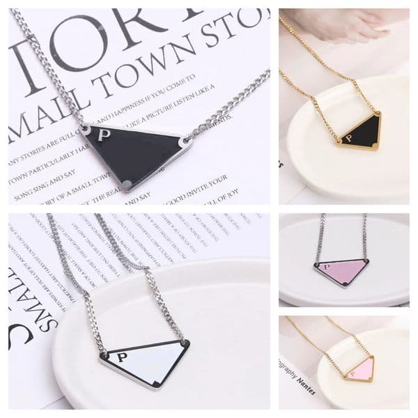 luxury jewelryDesigner necklace sailormoon womens designer jewelry whale Triangular letter friend gift fine plant jewelery hometown pass butterfly wolf
