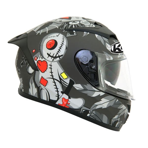 Lightweight Full Face Motorcycle Helmet Impact Resistant ABS Shell Comfort Lining Safety Helmet for Motocross Off-Road Street Bike