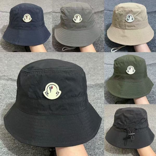 Designer bucket hats classic vintage style new fisherman for men and women sun hat outdoor Unisex Embroidery Bucket Hat Chapeau de pecheur lyqf222