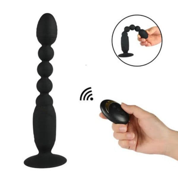 2026 New Wireless Adult Toys Remote Product Vibrator Beads Butt G Spot Plug Adult Dildos Vibrating Anal Sex Toys For Woman Men Y18102606 pin 015