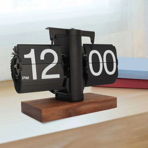 Luxury Designer Decor Digital Flip Clock For Home Office Decoration gift set Decoration Home 16