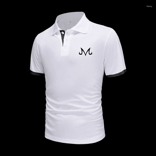 Men's Polos Polo Collar Contrasting Color Shirt Office Fashionable T-shirt Summer Top Business Casual Breathable
