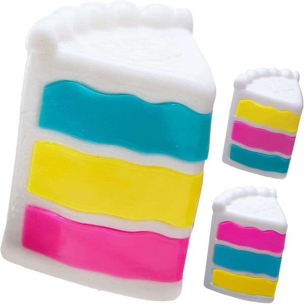 Schylling Needoh Peace O Cake Sensory Squeeze Toy - Colors May Vary
