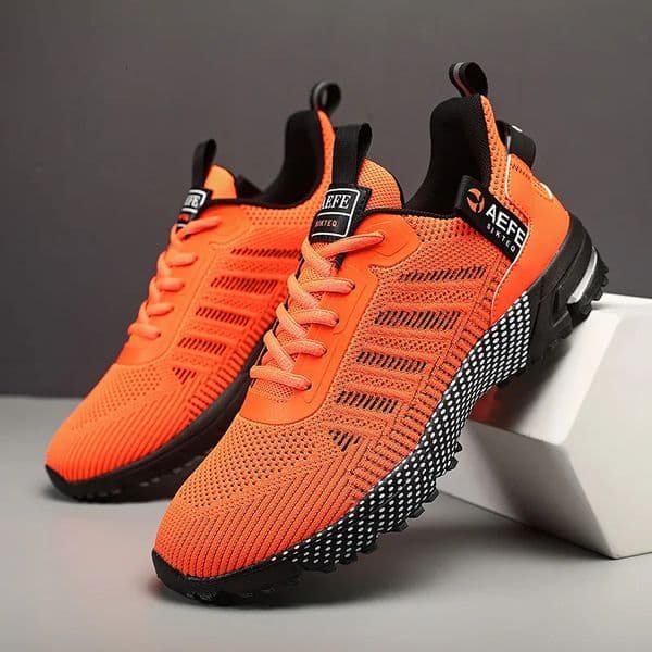 Men Running Shoes Breathable Outdoor Sports Lightweight Sneakers for Comfortable Athletic Training Footwear 260407BANJIA