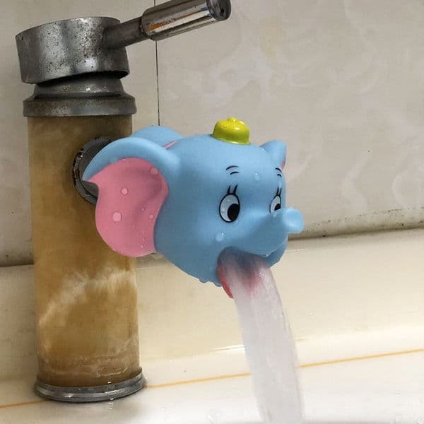 2026 New Halloween Toys Anime Larva Faucet Antisplash Cute Insects Yellow Red Worm Toy Toilet Kitchen Cartoon Tap Water Flower Shower 230815 Toys