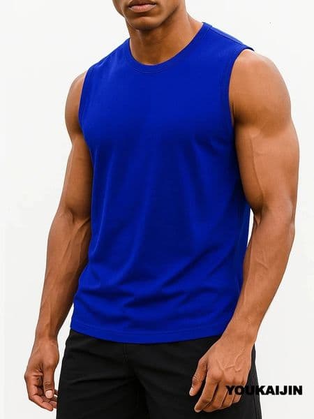Mens Gym Tank Top Men Fitness Sleeveless Shirt Male Slim Mesh Breathable Fitness Sports Vest Undershirt Gyms Running Vest Men 260416BJ