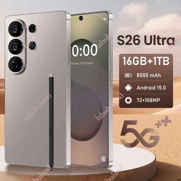 New S26 Ultra Smartphone 7.3 Inch 3+16G Android 4G Export Phone Source Manufacturer