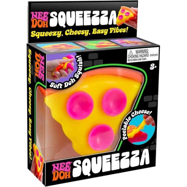 Schylling Needoh Squeezza Sensory Squeeze Toy - Colors May Vary
