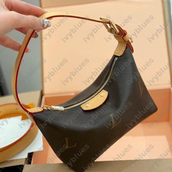2026 Leather Shoulder Bag For Women Denim Handbags Zipper Daily Luxury Crossbody Hobo Bags Raffia Straw Purse