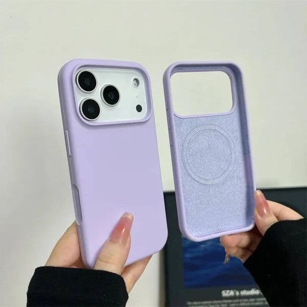 Liquid Silicone Magnetic Phone Case For iPhone 17 Air 16 13 15 14 Pro Max Plus for Magsafe Shockproof Protective Cover Funda ddmythur