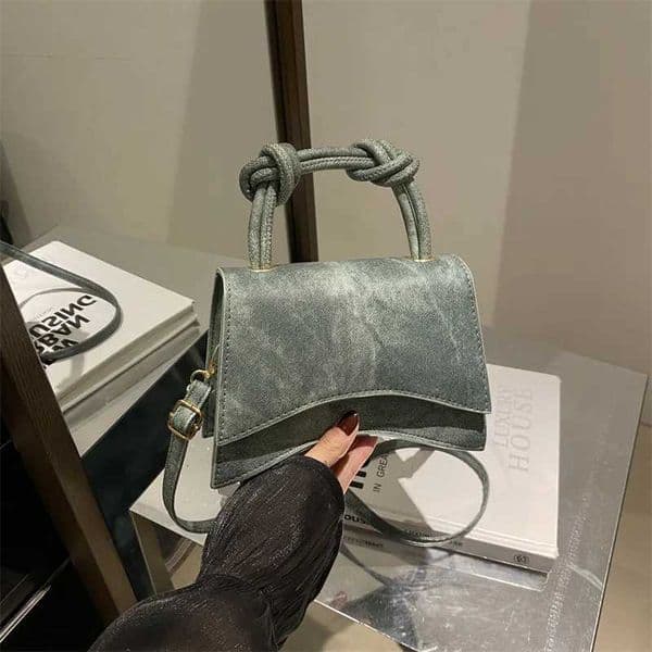 Fashionable Womens Shoulder Bag Pure Color Trendy Crossbody Bag Simple Casual Diagonal Bag Small Square Bags for Autumn bolsos H260417