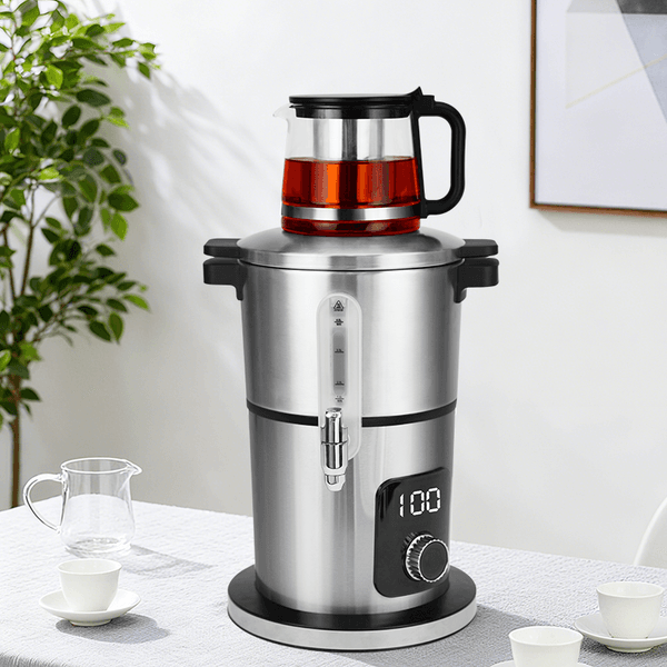 Kitchen Appliances Electrical Water Boiler Russian Samovar Kettle Double Layer Stainless Steel Water Boiler Electric Kettle and Teapot