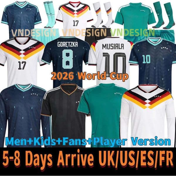 2026 brand-new World Cup player edition, fan edition, long and short versions, kids' sets, goalkeeper - we can customize anything