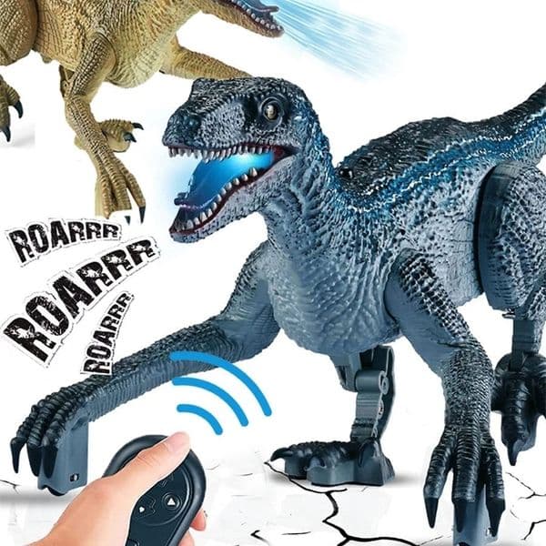 Walking and Roaring Dinosaur Remote Control Electronic Robots Toy Toys Dinosaurs with Light and SoundIdeal GIfts 260408BJ
