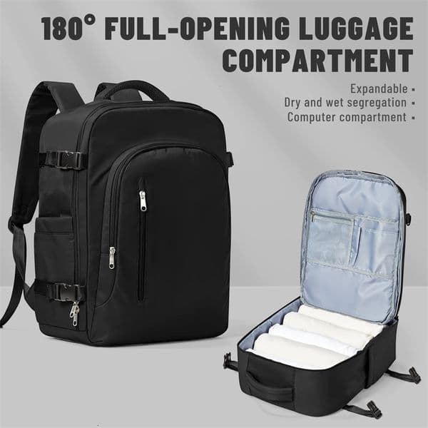 Easyjet 45x36x20 Cabin Bag Travel Backpack for Men Women Hand Luggage Laptop Bag adult female backpack Waterproof Cabina mochila 251114BJ