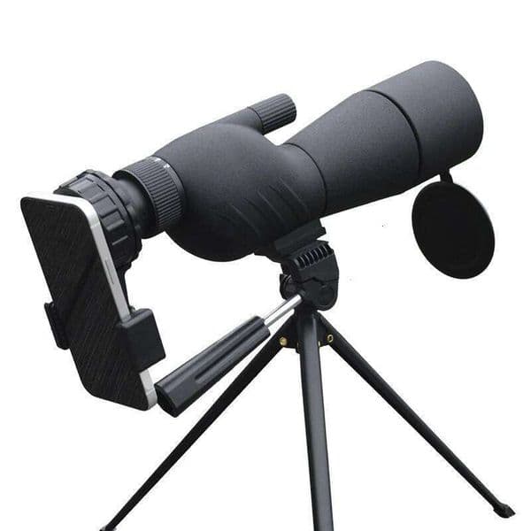 25-75x60 HD Spotting Scope Powerful Monocular Zoom Telescope Prism Waterproof for Birdwatching Shooting Camping 26W0418