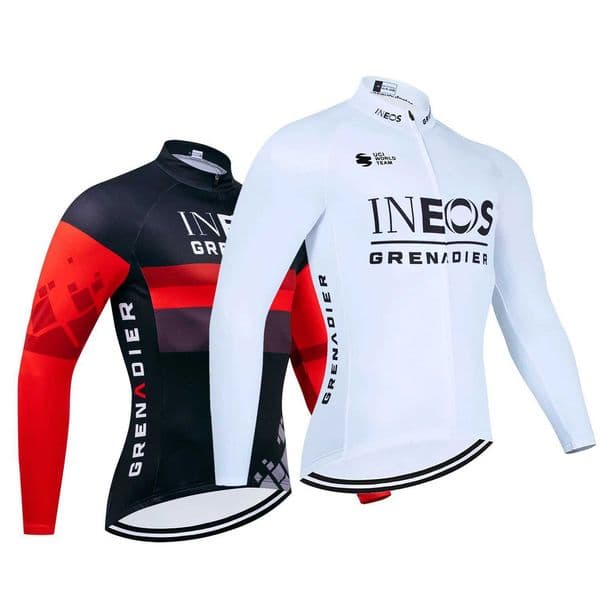 Winter INEOS Team Cycling Jackets Men Women 2025 UAE Ropa Ciclismo Thermal Fleece Bike Maillot Jersey Clothing S260416