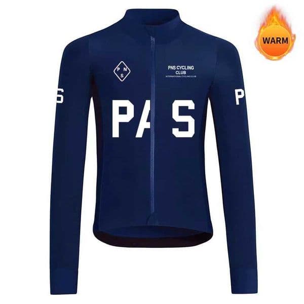 Men Cycling Jersey WinterAutumn Long Sleeve PNS Thermal Fleece Cycling Bicycle Warm Jacket High Quality MTB Road Bike Clothing S260416