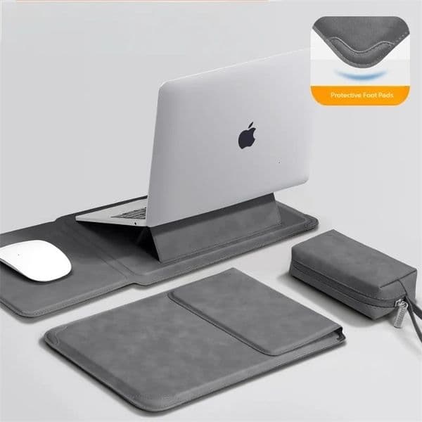 Laptop Sleeve Case with Stand - Shockproof Protective Bag for 13/136/14/15/16 Inch Fit Air Pro //HP/DELL Notebook 251219BJ