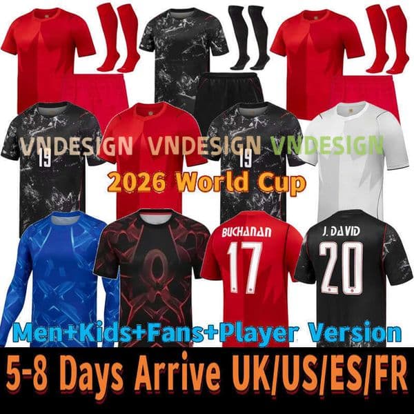 canada soccer jersey 2026 World Cup playeredition fan edition, womens kids available Anything can be customized