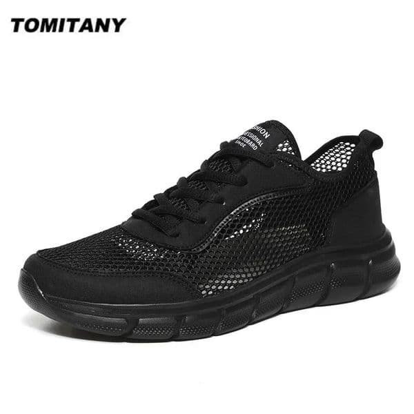 Summer Mesh Shoes Men Sneakers Breathable Light Mens Casual LaceUp Walking Footwear Tenis Masculino Zapatillas Hombre 260407
