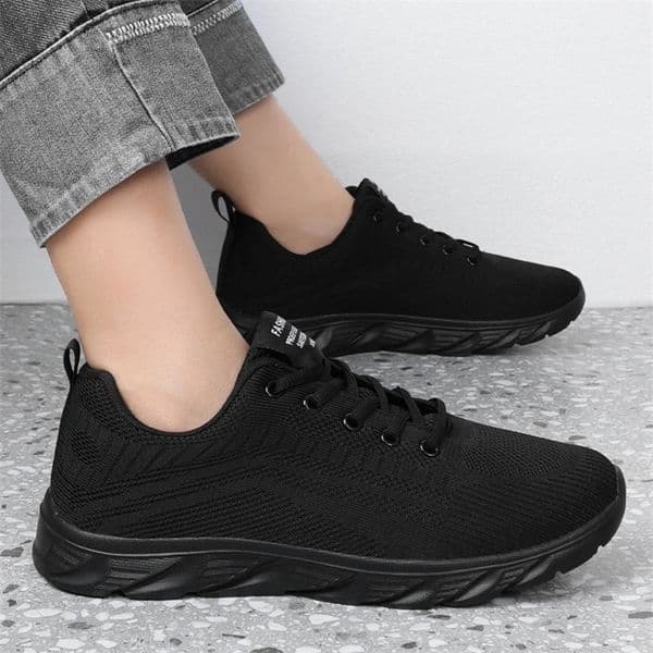 Flying Woven Upper Color Matching Light Casual Shoes 260317BJ