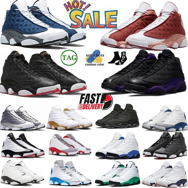 Designer 13 Basketball Shoes 13s Chicago 2026 Grey grey Flint Playoffs Wheat Court Purple Hyper Royal Obsidian Breed j13 Sports Sneakers Trainers For Men Women