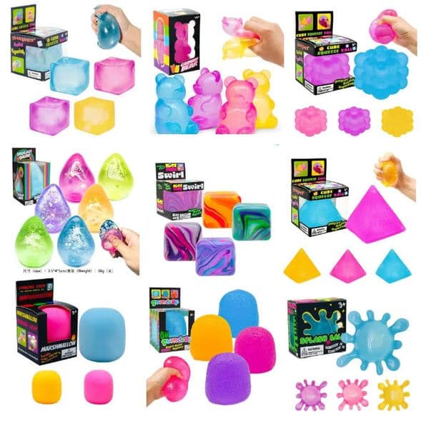 Nee Doh Nice Ice Baby Fidget Toys Maltose Stress Relieving Toy Various Sles Decompression Toy Y2605222