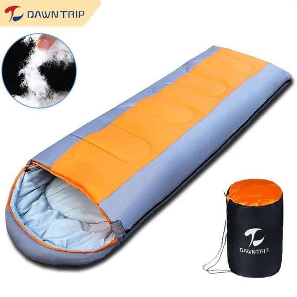 Camping Cotton Lightweight 4 Season Warm & Cold Envelope Backpacking Sleeping Bag for Outdoor Traveling Hiking